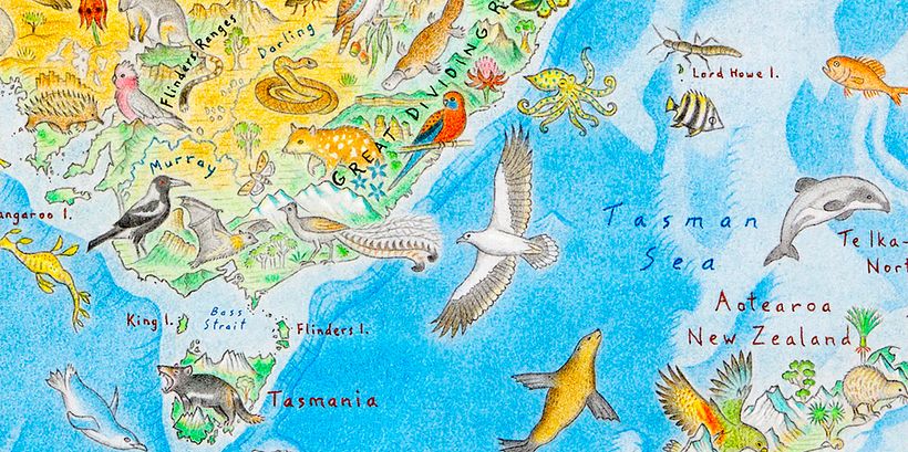 World Map of Wild Wonders 4