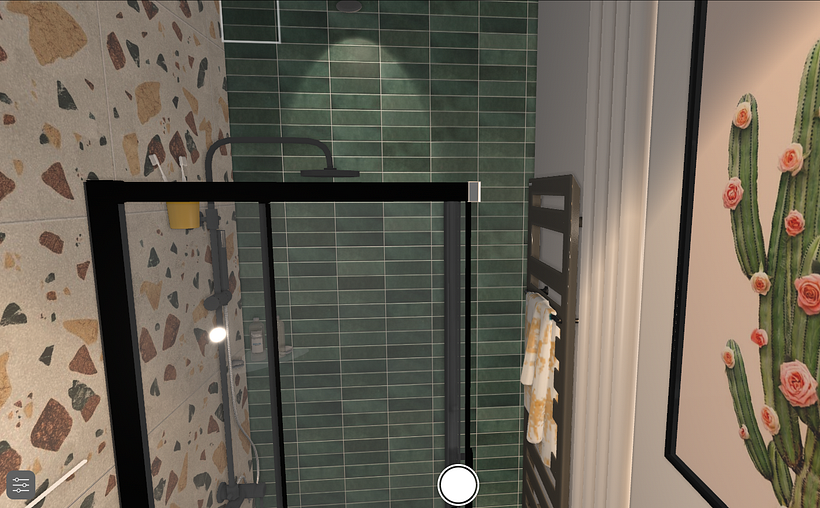 Baño de noche