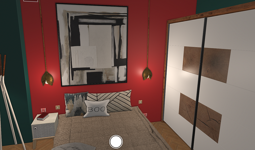 Dormitorio - lámparas de lectura