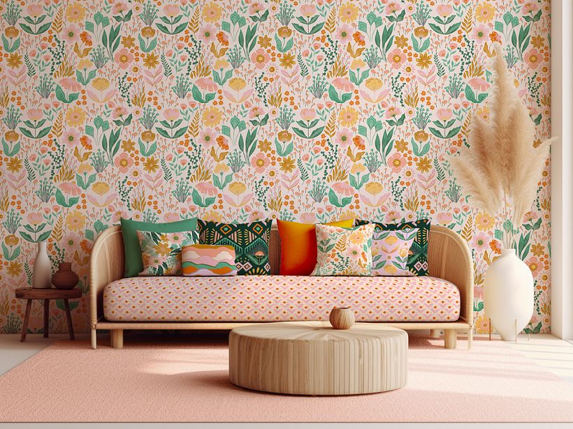 My project for course: Pattern design for homeware products 3