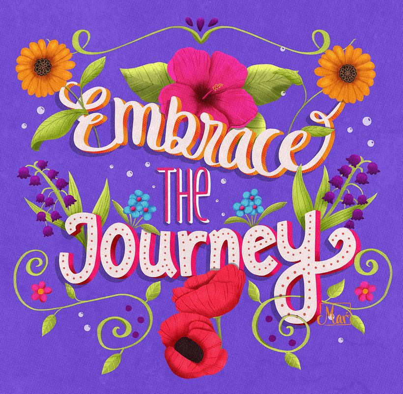 My project for course: Floral Lettering with Procreate 3