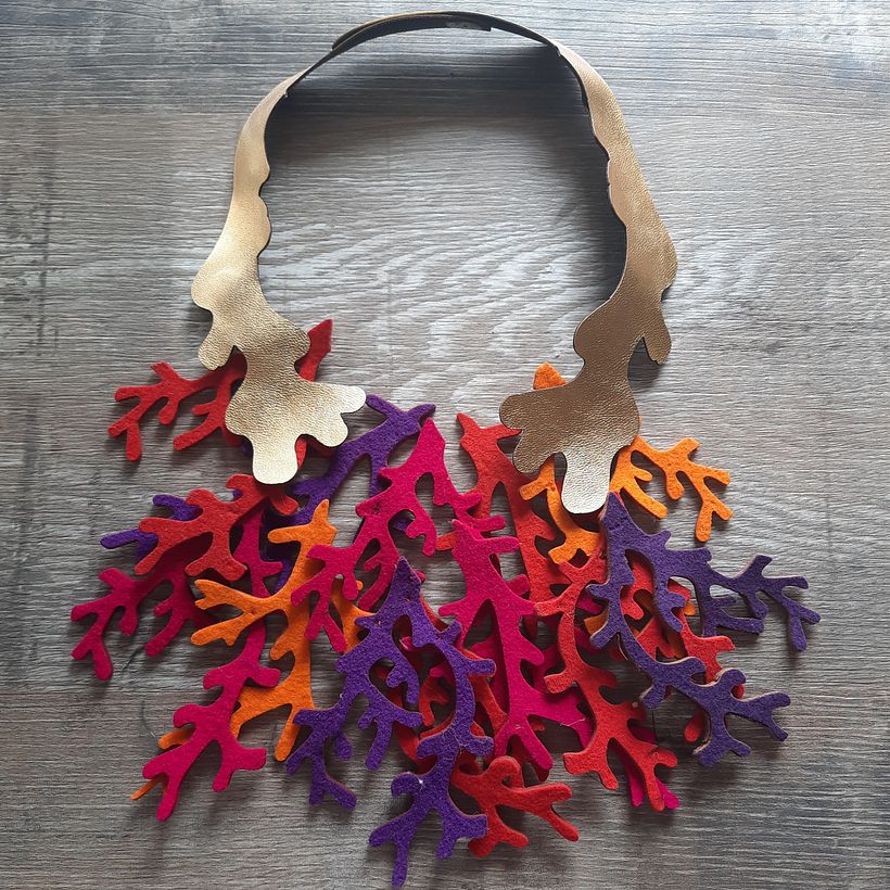 Mi proyecto del curso: Diseño de accesorios con cuentas: teje patrones elegantes 5