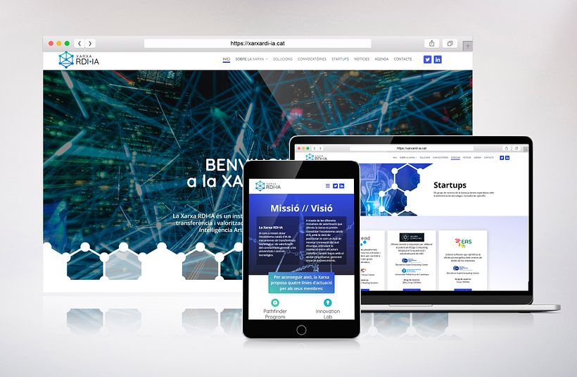 Página web para red de investigación 1