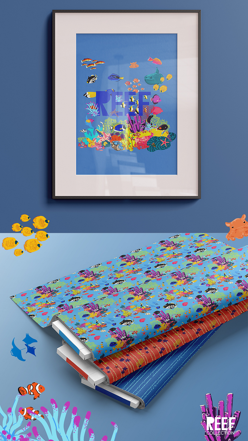 Reef Pattern Collection 4