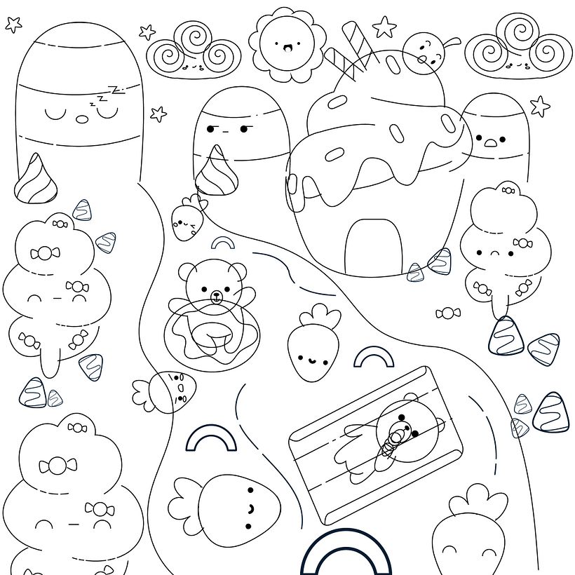 My project for course: Designing Kawaii Worlds: Spread Joy Through Illustration 2