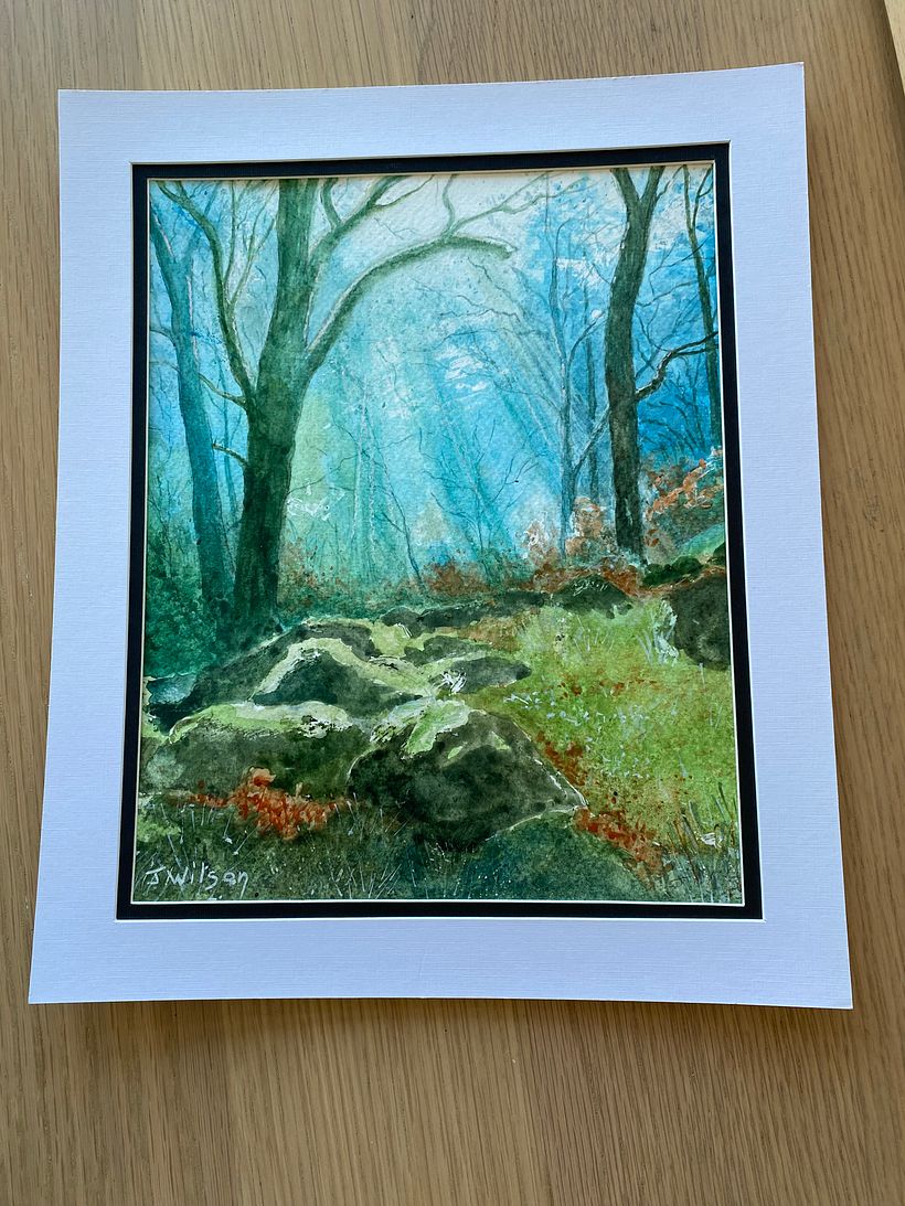 My project for course: Dreamy Watercolor Landscapes: Paint with Light 2