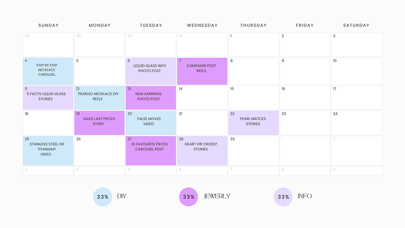 30 DAYS OF POSTS