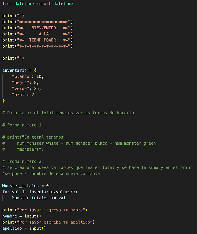 Mi proyecto del curso: Introducción a la programación con Python 1