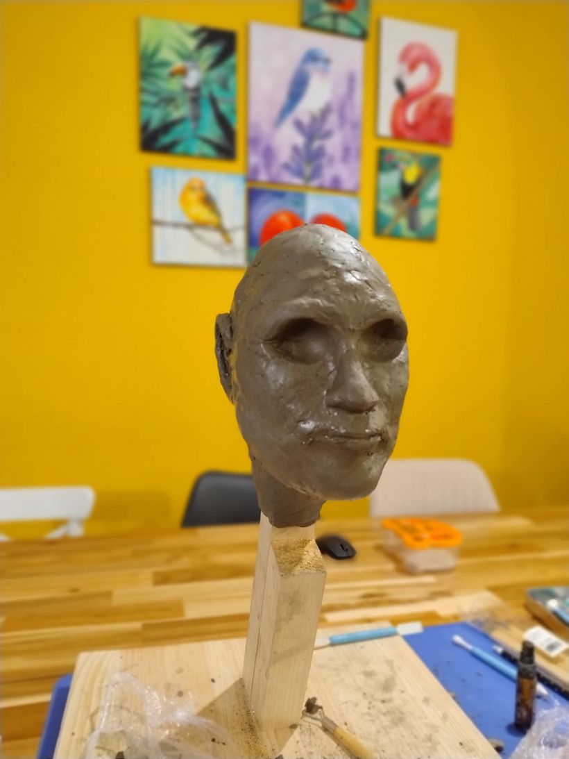 My project for course: Introduction to Realistic Figurative Sculpture 7