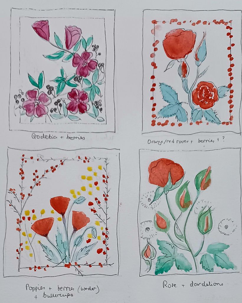 Thumbnail sketches