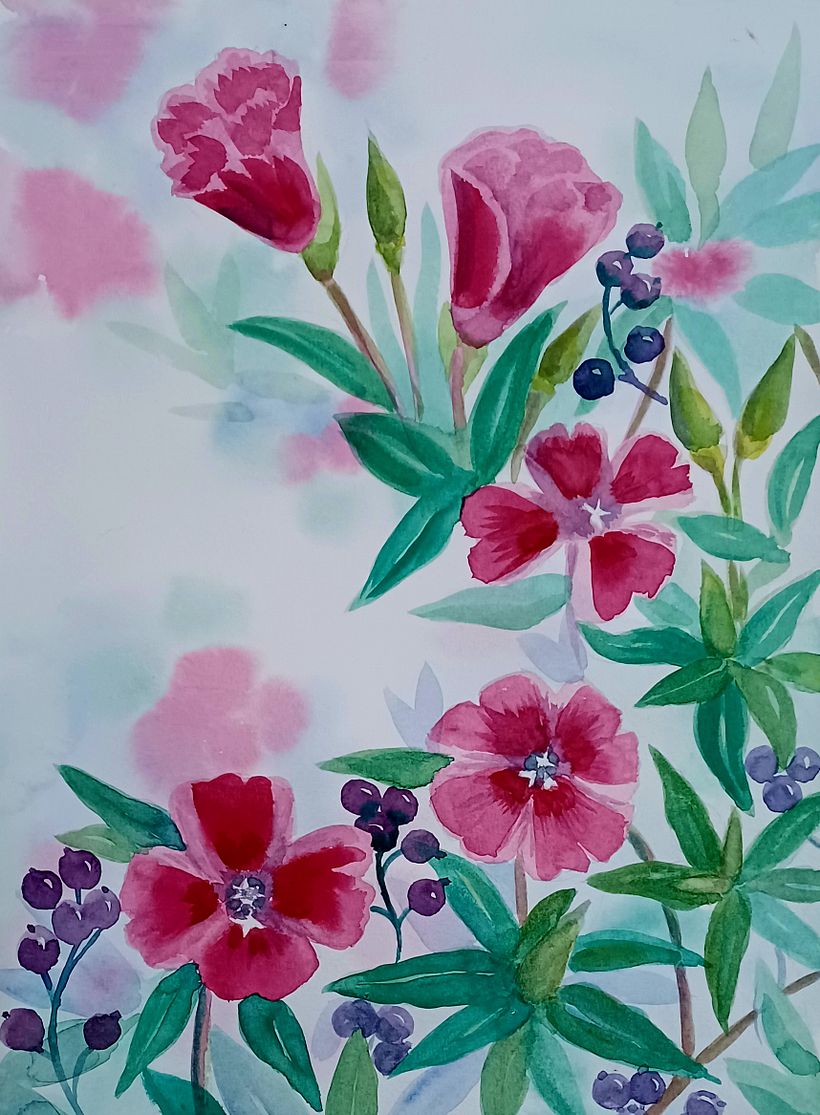 Forth watercolour layer