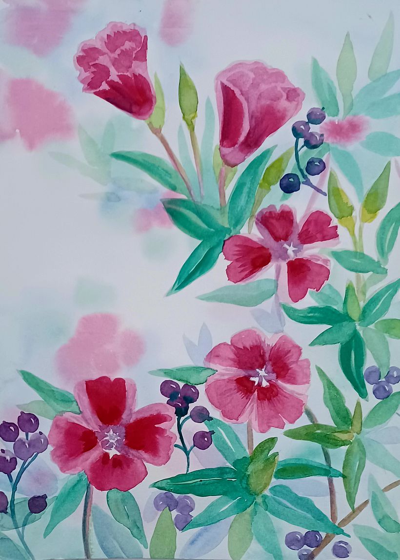 Third watercolour layer