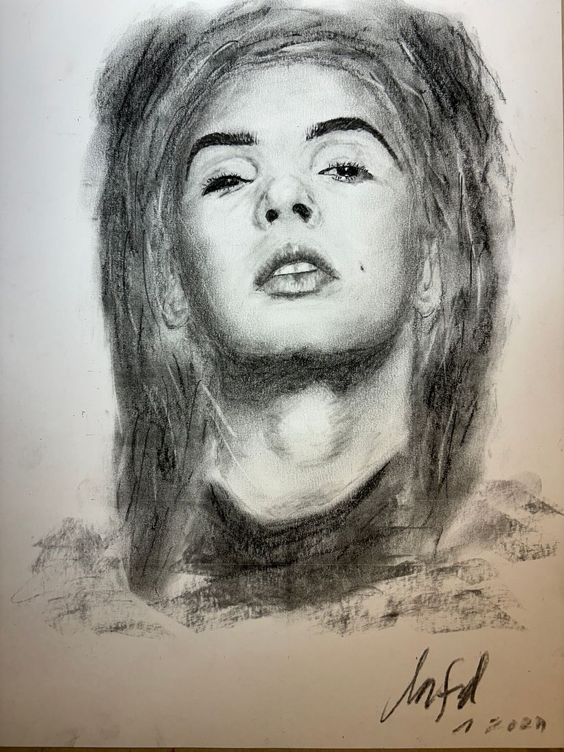 My project for course: Artistic Charcoal Portraiture: Creating Atmosphere 2