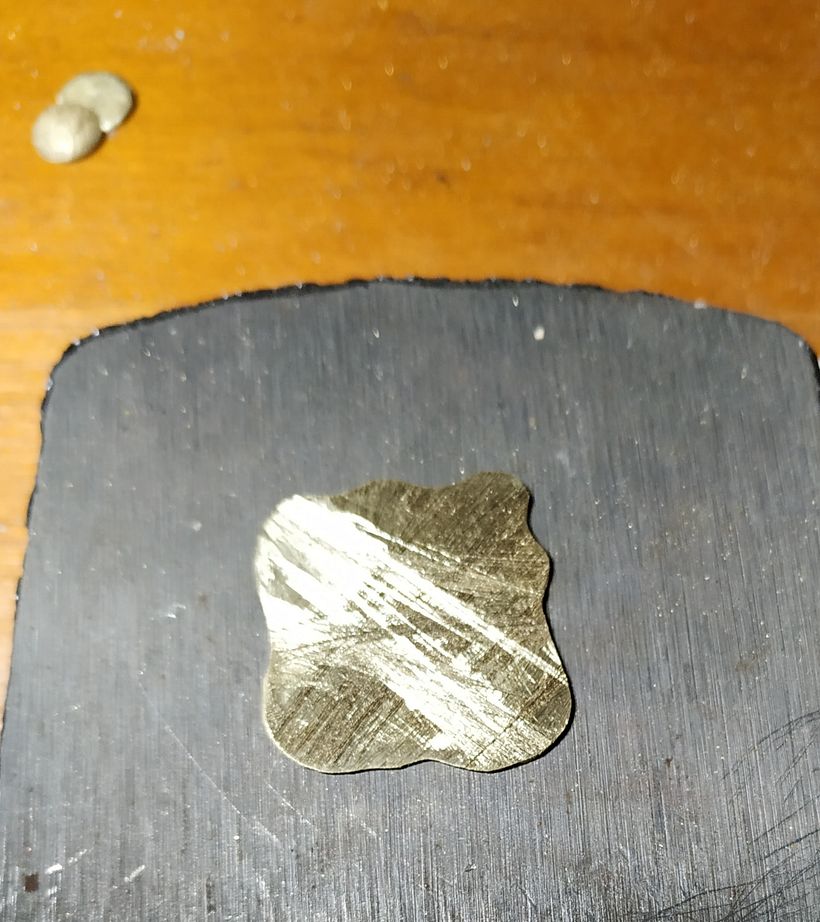 Mi proyecto del curso: Creación de joyería: trabaja el metal y las texturas 1