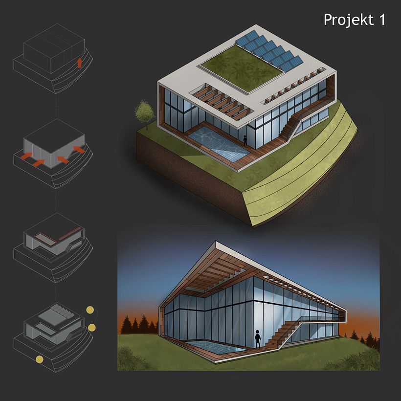 Mi proyecto del curso: Sketching arquitectónico y artístico con Procreate 1