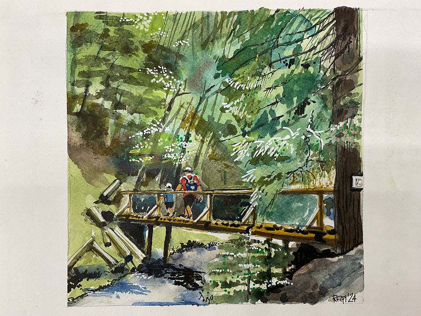 My project for course: Watercolor Travel Journal 14