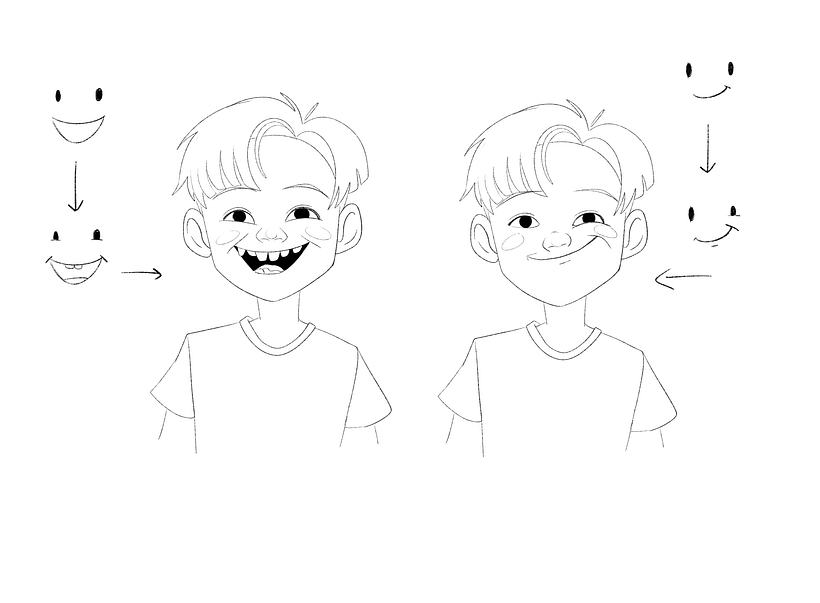 How to Draw Cartoon Expressions 4