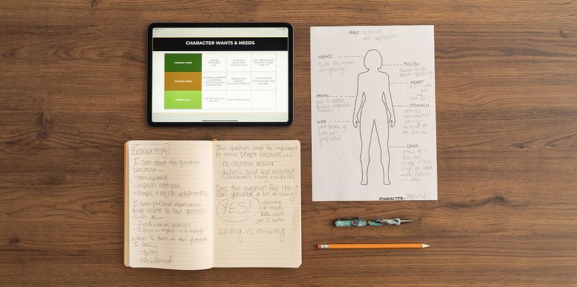 Free Download: Character Sketch Template 8