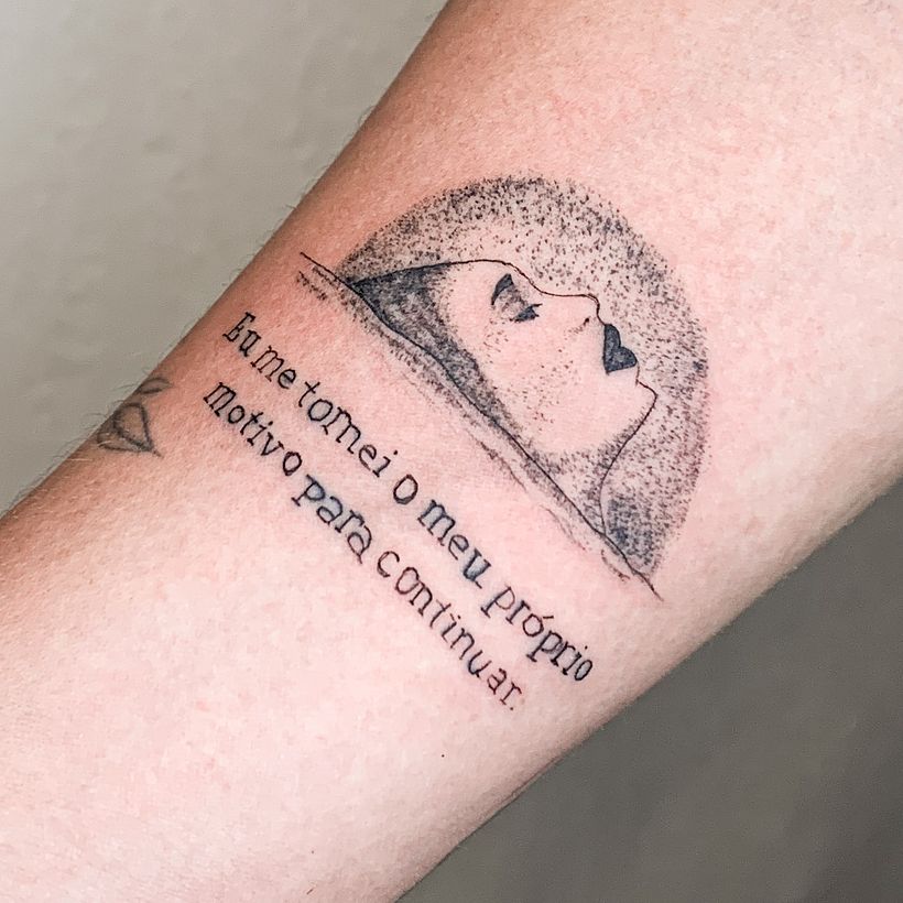 Meu projeto do curso: Técnicas de tatuagem: sombreamento com pepper shading 2