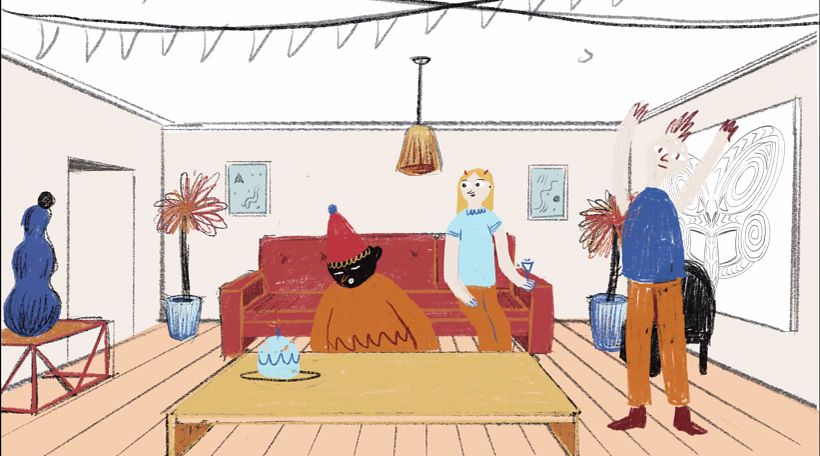 My Animated Frame by Frame Illustrations project 1