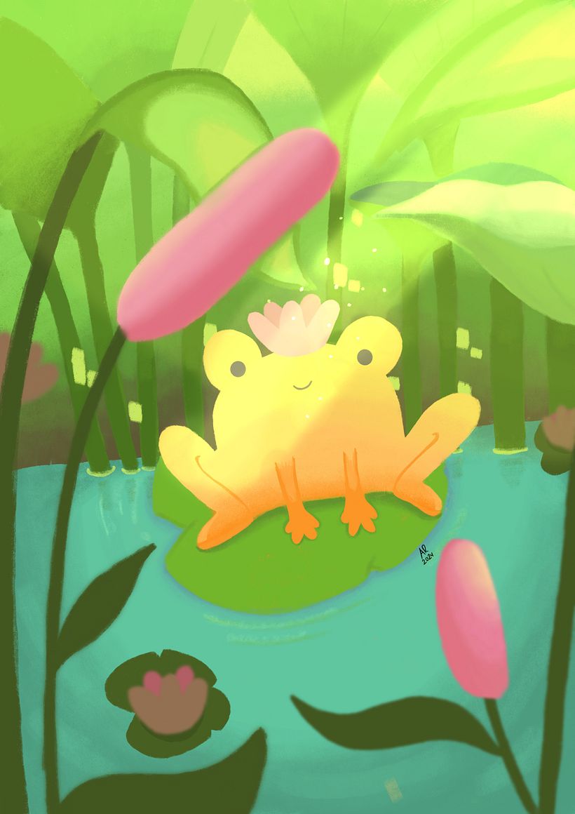 Mi proyecto del curso: Escenas atmosféricas en Procreate: pinta con colores y luces 4