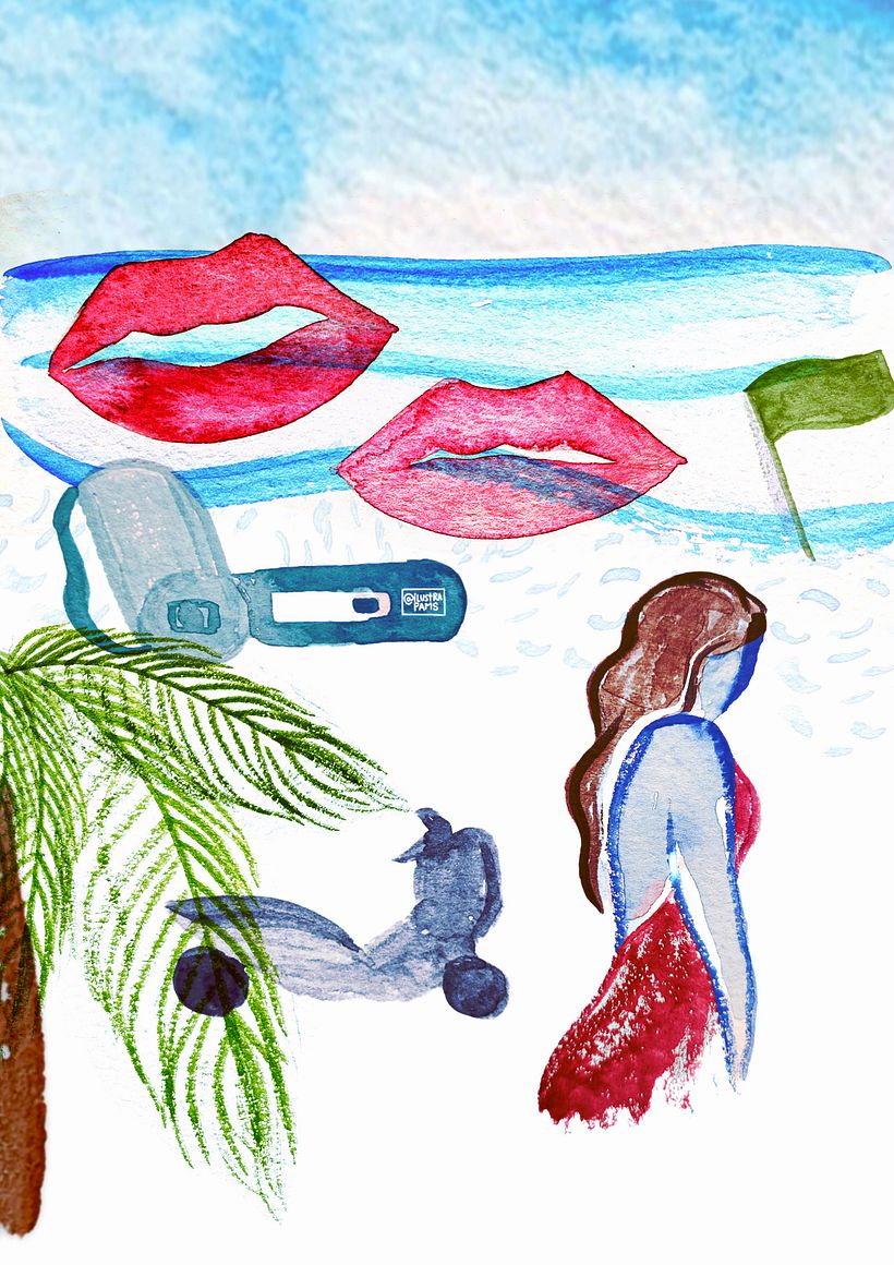 Meu projeto do curso: Linguagem visual com técnicas de ilustração analógicas e digitais 1