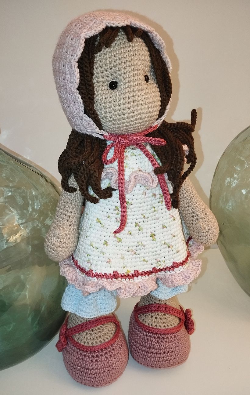 Mi proyecto del curso: Elaboración de muñecas amigurumi románticas 2