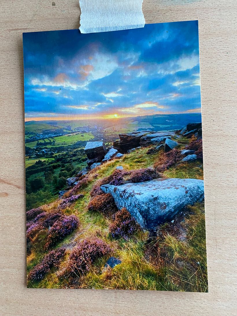 My photograph used as subject