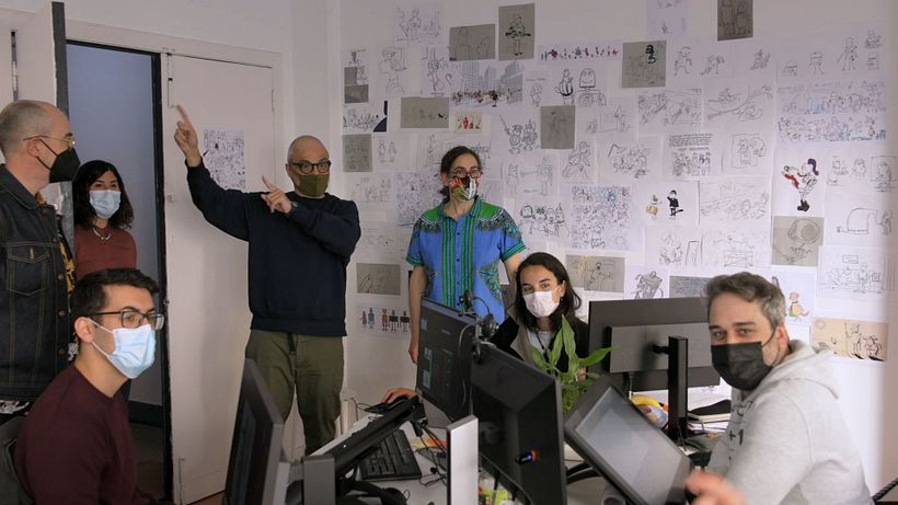We interviewed Jose Luis Agreda, art director of Robot Dreams, recently nominated for an Oscar 12