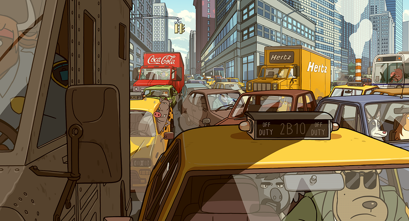 We interviewed Jose Luis Agreda, art director of Robot Dreams, recently nominated for an Oscar 16