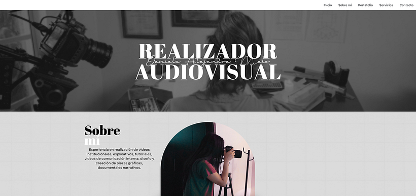 Pagina web - Canva https://dmrealizadoraudiovisual.my.canva.site/