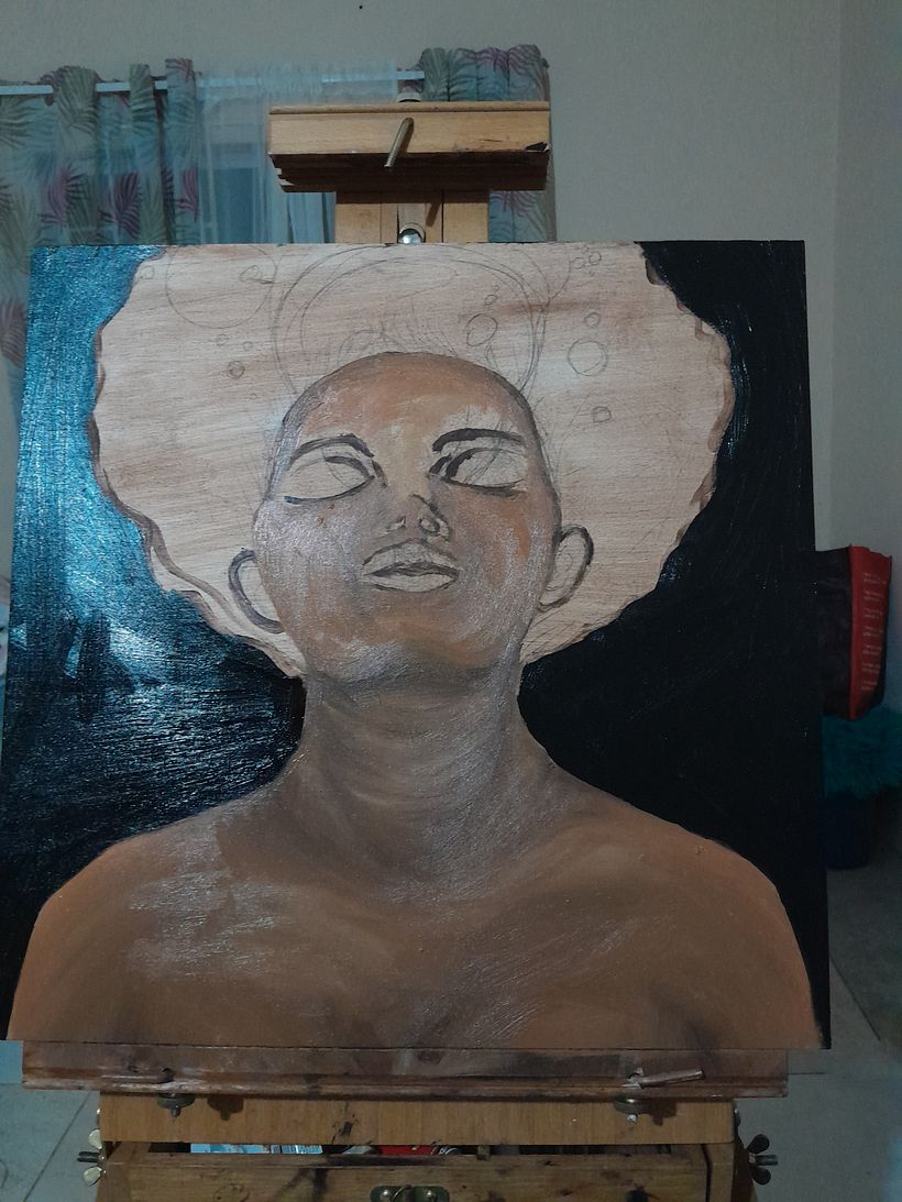 My project for course:  Realistic Oil Portraiture: Conveying Detail and Expression 2