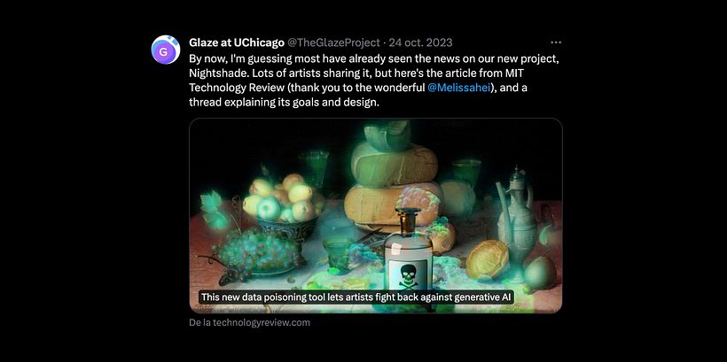 the goal behind nightshade