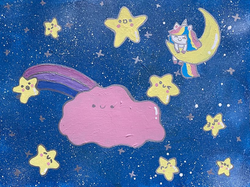 My project for course: Designing Kawaii Worlds: Spread Joy Through Illustration 2