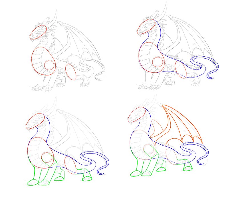 Free Download: How to Draw a Dragon 3