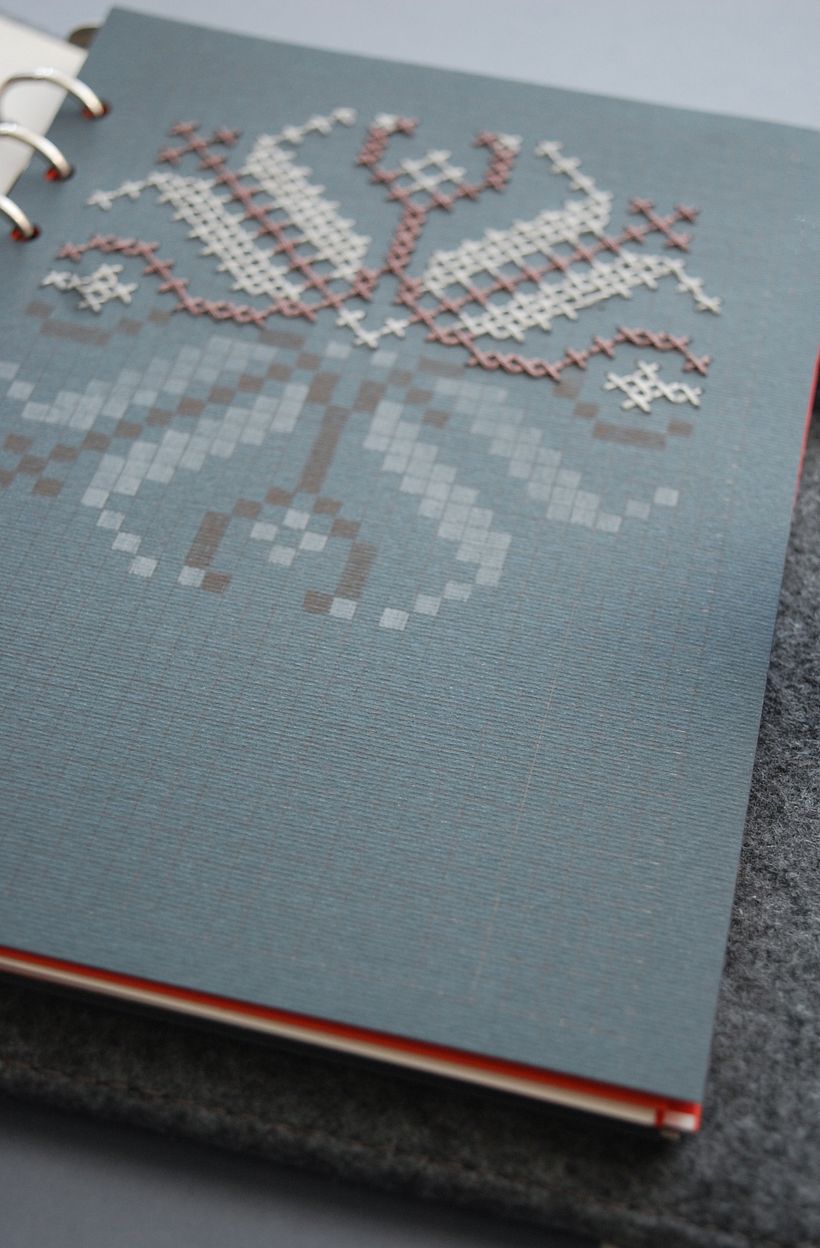 My project for course: Embroidered Notebooks 2