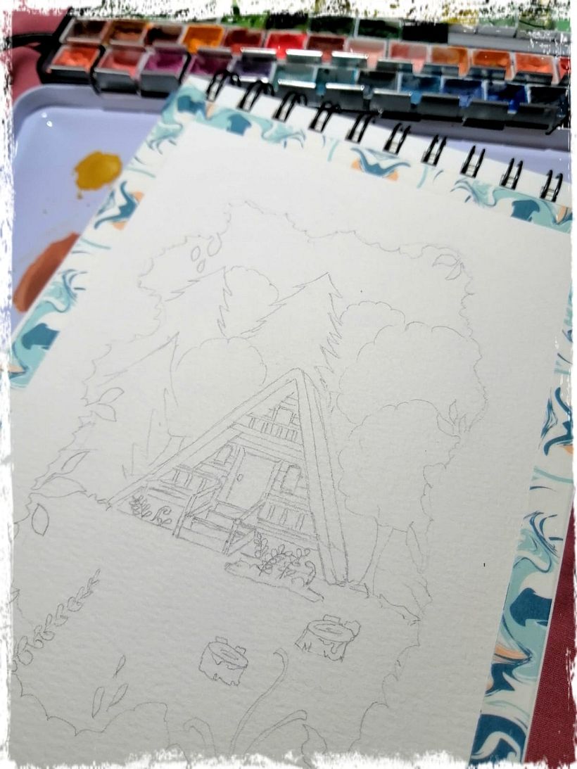 Mi proyecto del curso: Ilustración de un cuaderno de viajes con gouache 3