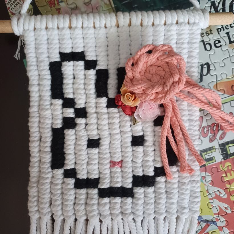 My project for course: Macramé Knots: Create a Sample Collection 1
