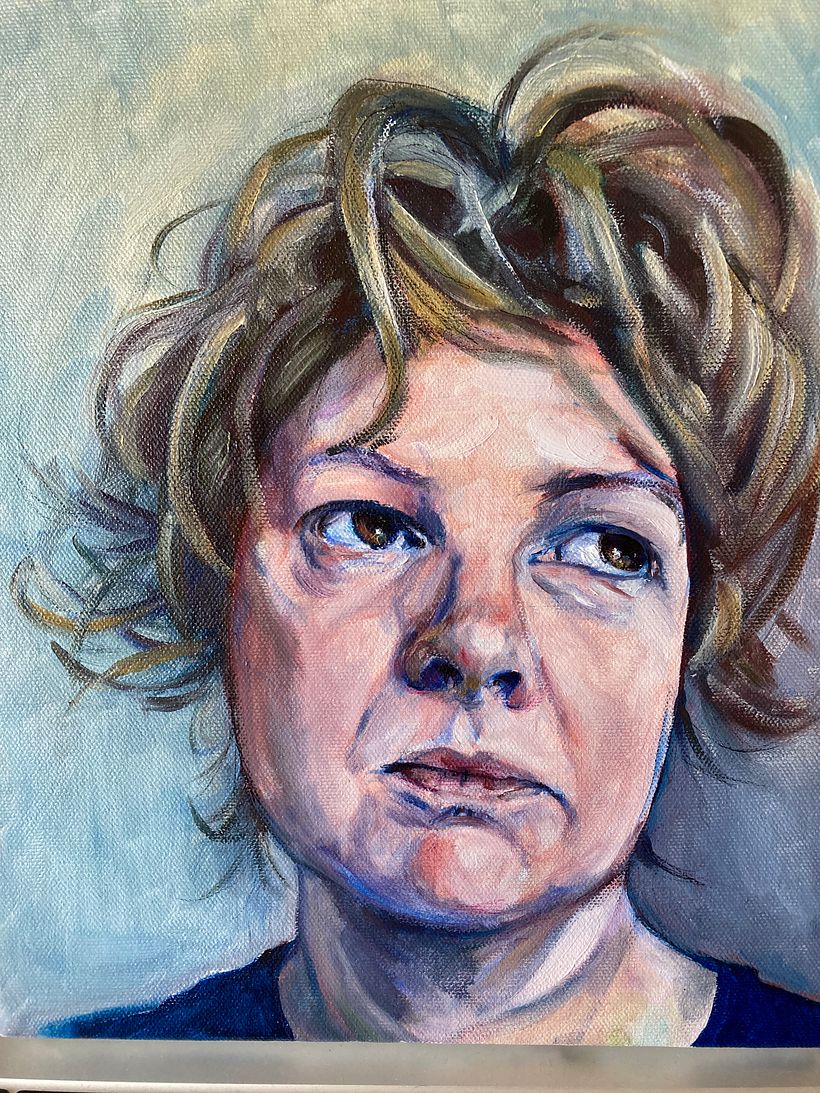 My project for course: Expressive Oil Portraiture: Explore the Alla Prima Technique 2