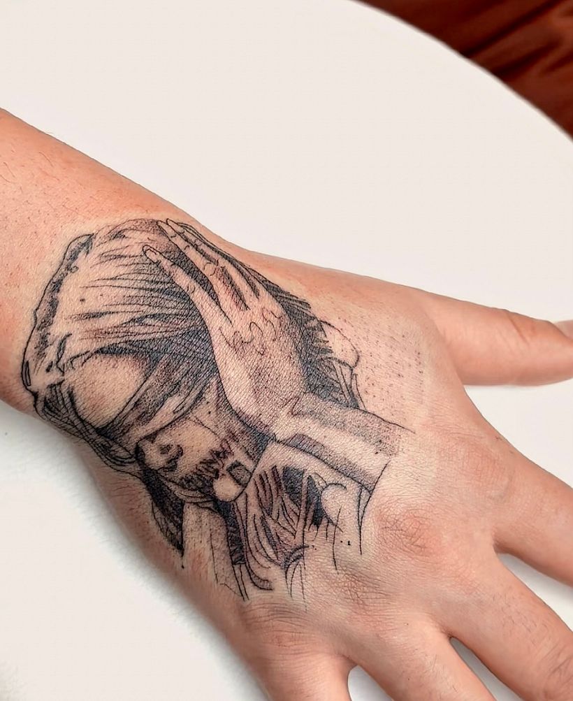 Meu projeto do curso: Técnicas de tatuagem: sombreamento com pepper shading 3