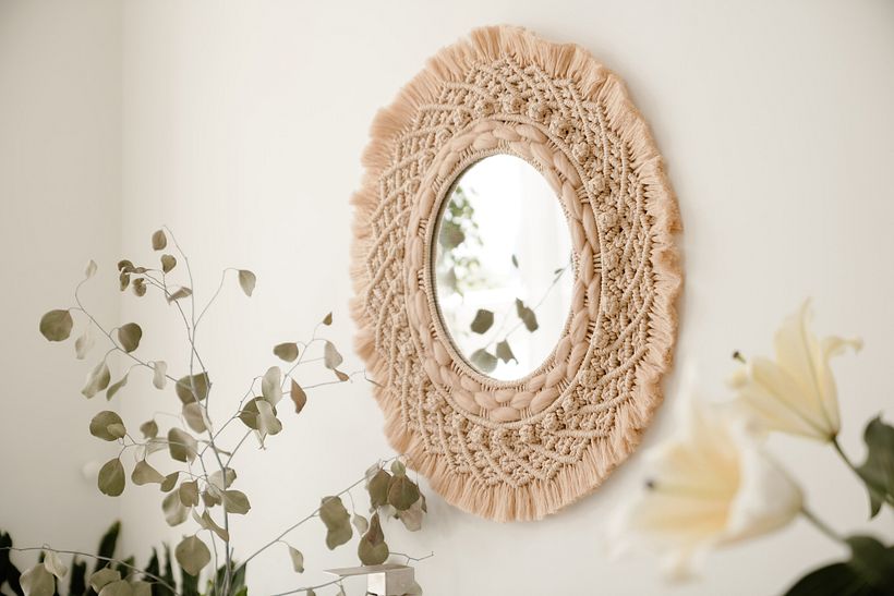 Mandala Mirror - Macramé: The Power of Knots