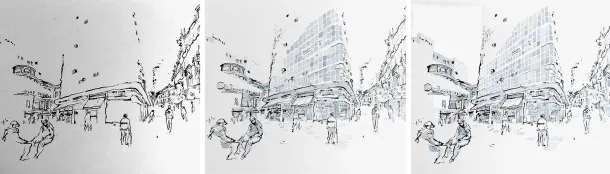 Diseño y Expresión: El Arte del Trazo en el Urban Sketching Por Raro de Oliveira 7