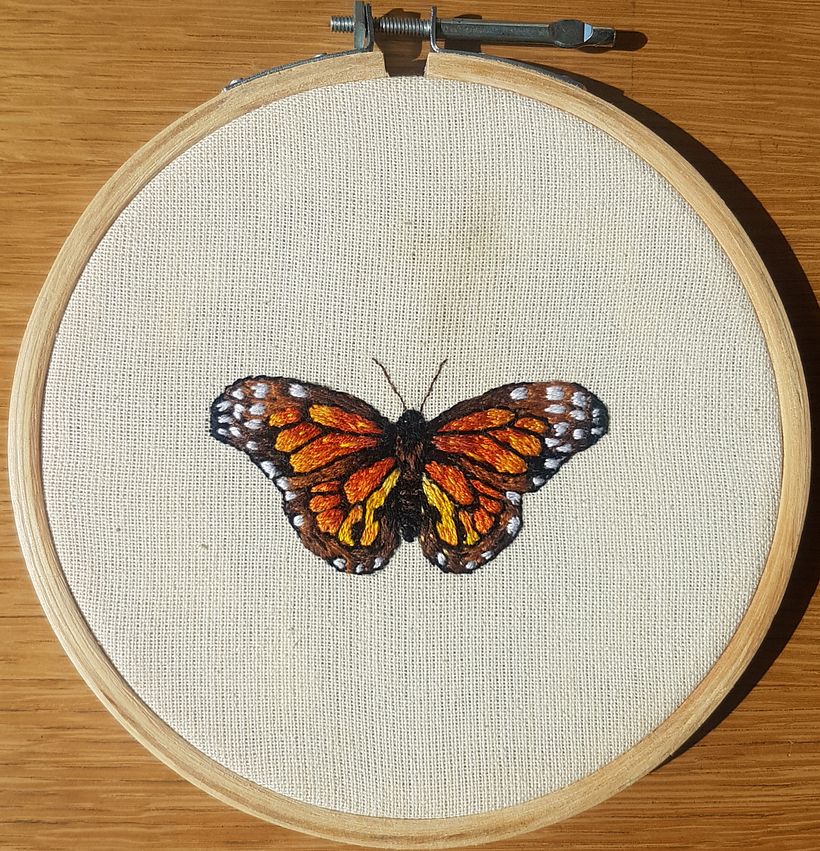 My project for course: Realistic Embroidery Techniques 1
