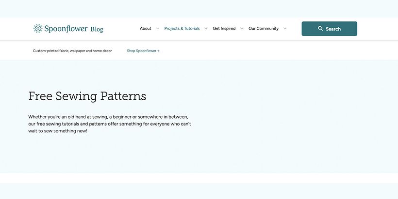14 webs donde descargar patrones de costura gratis 27