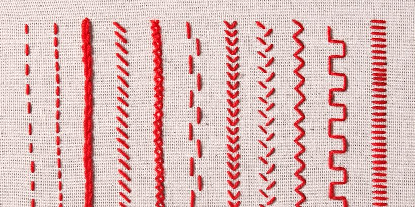 12 Types of Stitches 24