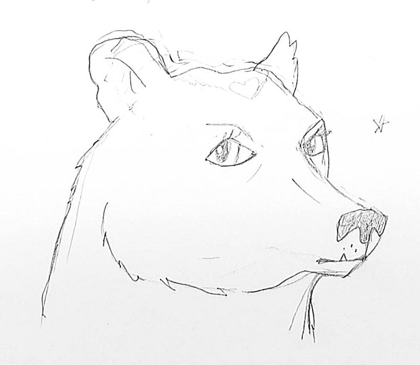 I chose this one, loved her look