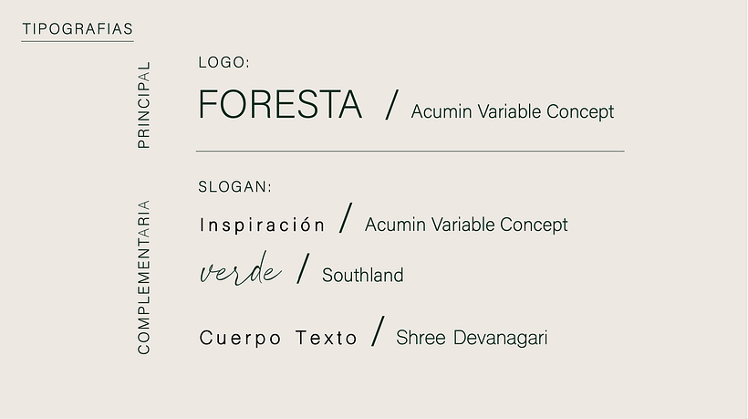 FORESTA. Naming/Branding/Libro de marca 6