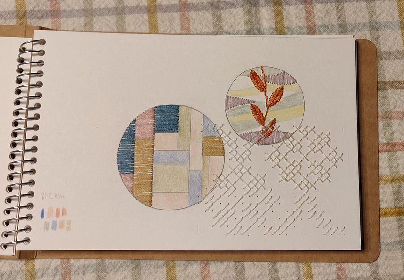 My project for course: Embroidered Notebooks 2