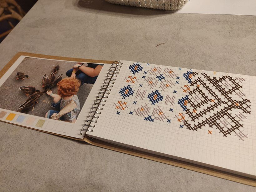My project for course: Embroidered Notebooks 4