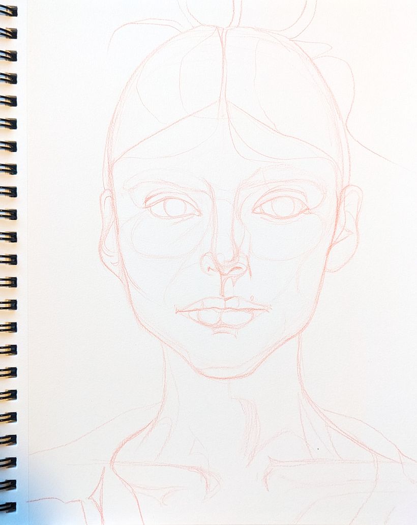 My project for course: Vibrant Portrait Drawing with Colored Pencils 3